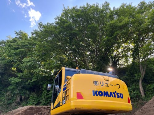 残土処分、残土受け入れ、資材販売、承りいたします。